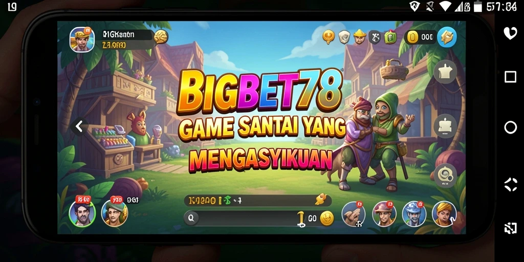 Tangkapan layar menunjukkan gameplay yang seru dan interaktif.