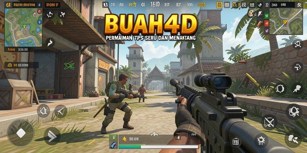 Gameplay BUAH4D yang seru dan penuh aksi.