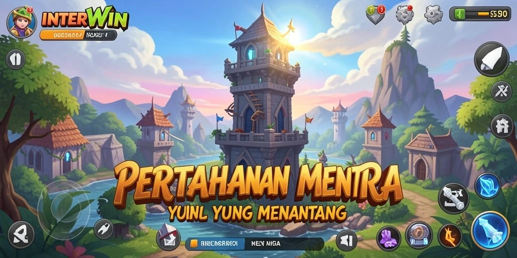 Gameplay seru dengan menara pertahanan yang strategis.