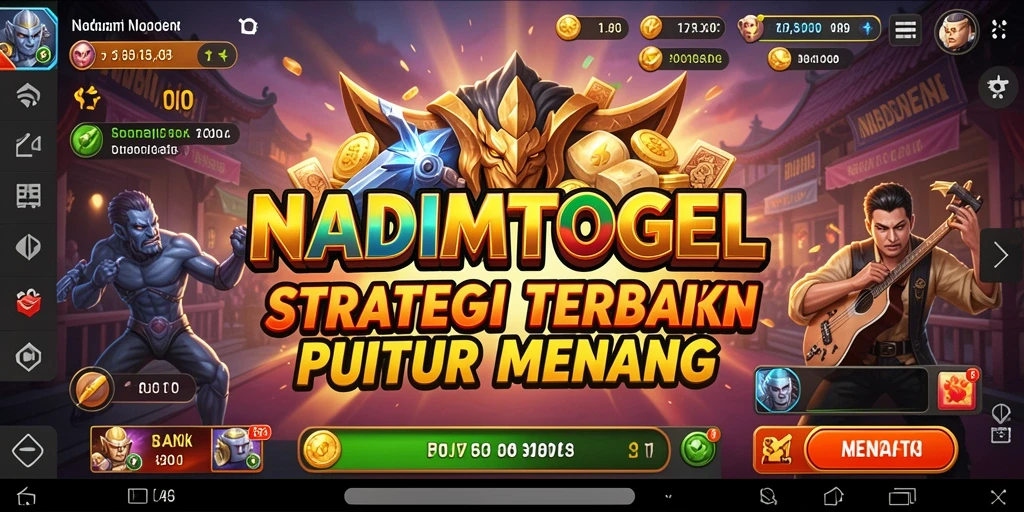 Tampilan gameplay <strong>NADIMTOGEL</strong> yang menegangkan dan penuh strategi.