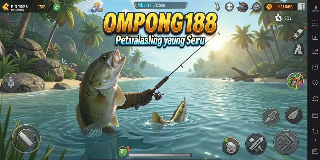 Screenshot fitur gameplay OMPONG188 yang mendebarkan.