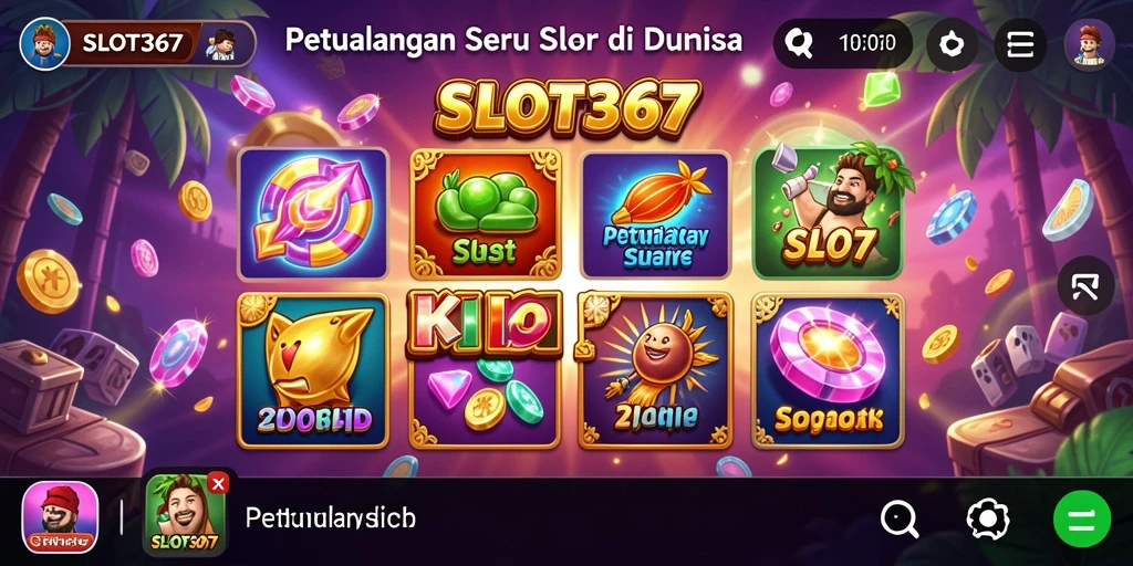 Screenshot gameplay menunjukkan petualangan seru di dunia SLOT367.