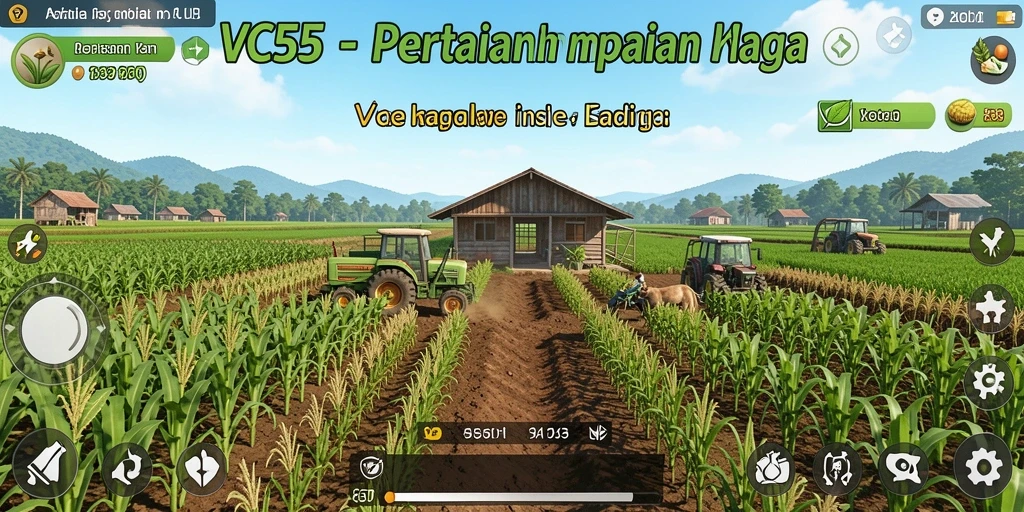 Gameplay menarik di dunia pertanian yang penuh warna.